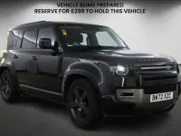 Used Land Rover Defender HSE Dynamic 404 HP (297 kW) 2023 Santorini black SUV