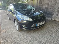 Used Ford Fiesta Titanium 2010 Black Hatchback