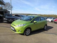 Used Ford Fiesta Zetec 2008 Green Hatchback
