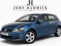 Used VW Golf VII Edition 125 HP (91 kW) 2016 Blue Hatchback