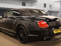 Used Bentley Continental GT Convertible 560 HP (411 kW) 2008 Black Cabriolet