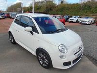 Used Fiat 500 S 69 HP (50 kW) 2015 White Hatchback