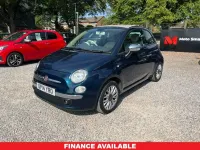 Used Fiat 500C Lounge 85 HP (62 kW) 2014 Blue Cabriolet