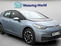 Begagnad VW ID.3 Pure 110 kW (150 HK) 2021 Blå Halvkombi