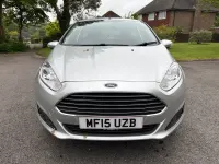 Used Ford Fiesta Zetec 2015 Silver Hatchback