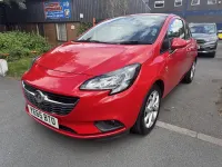 Used Vauxhall Corsa 88 HP (64 kW) 2016 Red Hatchback