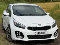 Used Kia ProCeed GT-Line 118 HP (86 kW) 2016 White Hatchback
