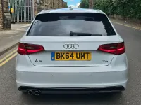 Used Audi A3 Sportback S-Line 2014 White Hatchback