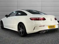 Used Mercedes E300 AMG line 241 HP (177 kW) 2018 White Coupe