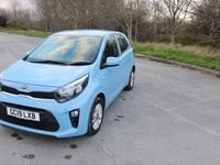 Used Kia Picanto 66 HP (48 kW) 2019 Blue Hatchback