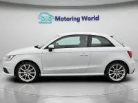 Used Audi A1 S-Line 125 HP (91 kW) 2018 White Hatchback