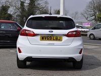 Used Ford Fiesta Vignale 125 HP (91 kW) 2019 White Hatchback