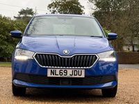 Used Skoda Fabia 75 HP (55 kW) 2019 Blue Hatchback