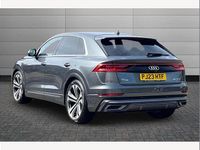 Begagnad Audi Q8 S-Line 340 HK (250 kW) 2023 Grå SUV