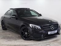 Used Mercedes C200 AMG line 2015 Black Sedan