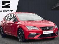 Used Seat Leon Black Edition 150 HP (110 kW) 2020 Red Hatchback