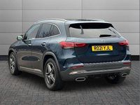 Used Mercedes GLA200 AMG Line Premium 150 HP (110 kW) 2021 Blue SUV
