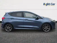 Used Ford Fiesta ST-Line 123 HP (90 kW) 2023 Blue Hatchback