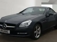 Begagnad Mercedes SLK200 184 HK (135 kW) 2012 Grå Cab