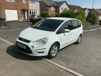 Used Ford S-MAX Zetec 2014 White MPV