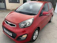 Used Kia Picanto 85 HP (62 kW) 2011 Red Hatchback