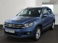 Used VW Tiguan SE 138 HP (101 kW) 2012 Blue SUV