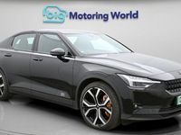 Begagnad Polestar 2 Performance 350 kW (476 HK) 2022 Svart Halvkombi