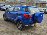 Used Ford Ecosport Titanium 2015 Blue SUV