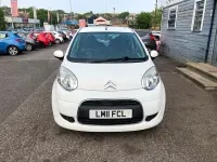 Begagnad Citroën C1 VTR Sport 68 HK (50 kW) 2011 Vit Halvkombi