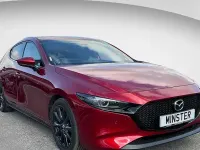 Używany Mazda 3 Inclusive 186 KM (136 kW) 2022 Czerwony Hatchback