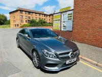 Used Mercedes CLS220 AMG Line Premium 174 HP (127 kW) 2016 Grey Coupe