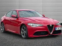 Used Alfa Romeo Giulia Saloon Edizione Speciale 178 HP (130 kW) 2018 Red Sedan