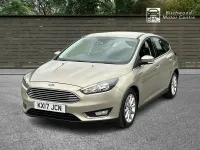 Used Ford Focus Titanium 125 HP (91 kW) 2017 Silver Hatchback