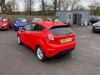 Used Ford Fiesta Zetec 2015 Red Hatchback