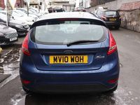 Used Ford Fiesta 2010 Blue Hatchback