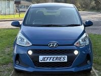 Used Hyundai i10 Premium 66 HP (48 kW) 2017 Blue Hatchback