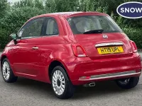 Used Fiat 500 Lounge 69 HP (50 kW) 2019 Red Hatchback