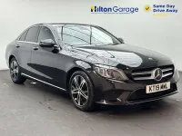 Used Mercedes C200 Premium Plus 2019 Black Sedan