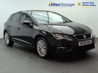 Used Seat Leon SE Dynamic 115 HP (84 kW) 2019 Black Hatchback