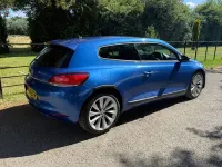 Used VW Scirocco GT 200 HP (147 kW) 2008 Blue Coupe