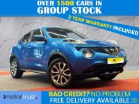 Used Nissan Juke Tekna 117 HP (86 kW) 2018 Blue SUV