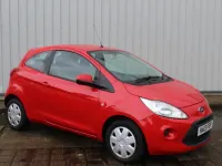 Used Ford Ka 69 HP (50 kW) 2013 Red Hatchback
