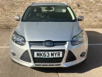 Used Ford Focus Zetec 125 HP (91 kW) 2013 Silver Estate