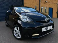 Used Toyota Aygo Style 68 HP (50 kW) 2014 Black Hatchback