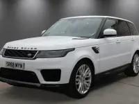 Used Land Rover Range Rover Sport HSE 306 HP (225 kW) 2019 White SUV
