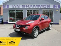 Used Nissan Juke Acenta Premium 2013 Red SUV
