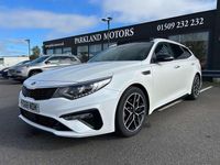 Used Kia Optima GT-Line S 134 HP (98 kW) 2018 White Estate