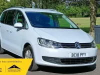 Used VW Sharan SE 150 HP (110 kW) 2018 Silver MPV