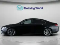 Used Mercedes CLA180 AMG line 136 HP (100 kW) 2021 Black Coupe