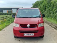 Used VW Transporter SE 130 HP (95 kW) 2005 Red Van